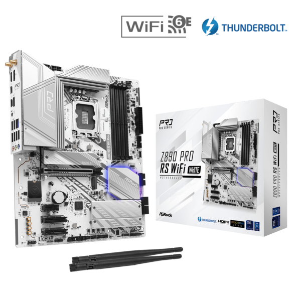 ASROCK Z890 PRO RS WIFI WHITE