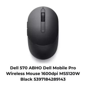 Dell 570-ABEH Kit - Dell Mobile Pro Wireless Mouse MS5120W - Black