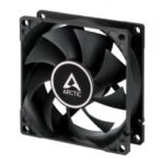 ARCTIC F8 PWM PST - 80 mm PWM PST Case Fan with PWM Sharing Technology (PST), Quiet Motor, Computer, Fan Speed: 300-2000 RPM - Black