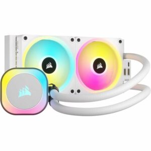 Corsair Icue Link H100I RGB WHITE LIQUID COOLER QX120