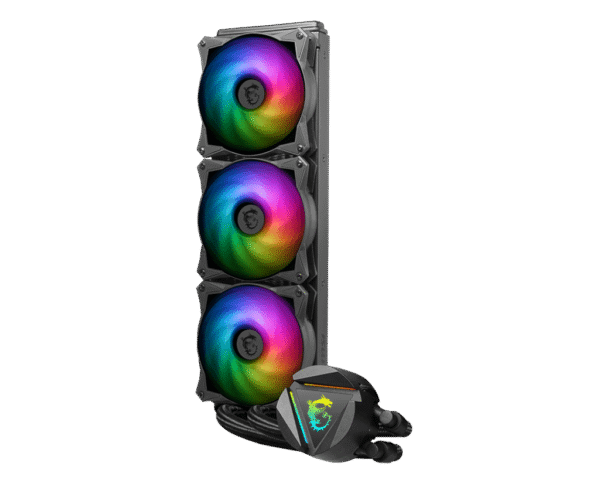 MSI MAG Series CORELIQUID 360R, aRGB CPU Liquid Cooler (AIO): Rotatable Blockhead MCL 2004 - Image 3