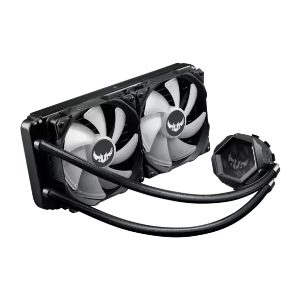 Asus TUF Gaming LC 240 ARGB AIO Liquid CPU Cooler - Image 2