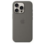 APPLE MYYL3FE/A iPhone?16 Pro Silicone Case with MagSafe - Stone Gray