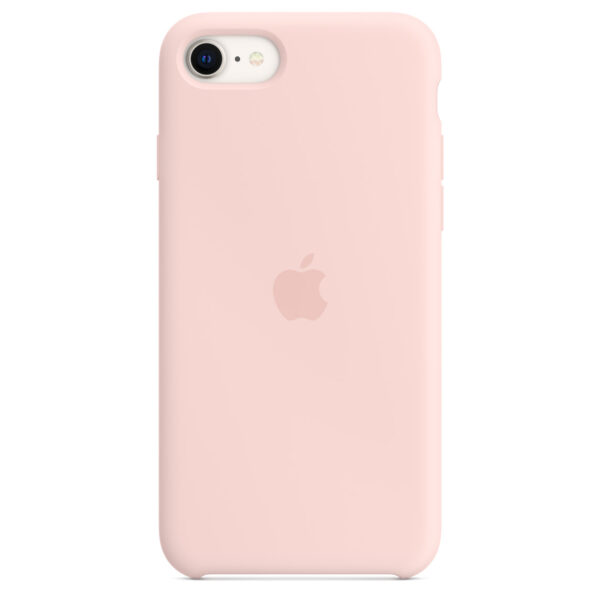 Apple MN6G3FE/A iPhone SE Silicone Case - Chalk Pink