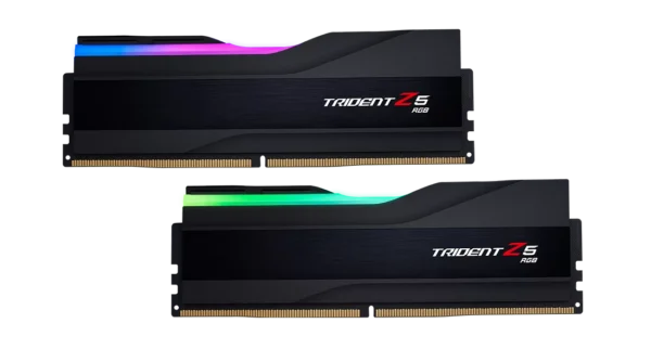 G.SKILL Trident Z5 RGB 32GB (2*16GB) DDR5-7200 CL34 Desktop Memory Kit  Black (Intel XMP)-F5-7200J3445G16GX2-TZ5RK