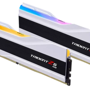 G.SKILL Trident Z5 RGB 48GB (2*24GB) DDR5-7600 CL38 Desktop Memory Kit Silver (Intel XMP)-F5-7600J3848F24GX2-TZ5RW