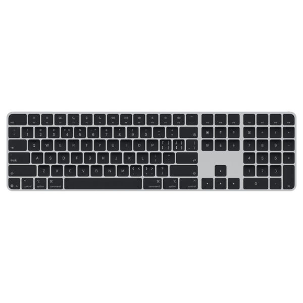 APPLE MXK83ZA/A Magic Keyboard with Touch ID and Numeric Keypad for Mac models with Apple silicon - US English - Black Keys