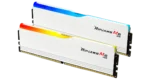 G.SKILL Ripjaws M5 RGB 64GB (2*32GB) DDR5-6000MHz CL30 Desktop Memory Kit  Matte White-F5-6000J3040G32GX2-RM5RW