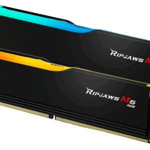 G.SKILL Ripjaws M5 RGB 64GB (2*32GB) DDR5-6000MHz CL30 Desktop Memory Kit Matte Black(F5-6000J3040G32GX2-RM5RK)