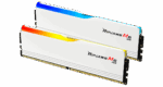 G.SKILL Ripjaws M5 RGB 32GB (2*16GB) DDR5-6400MHz CL36 Desktop Memory Kit  Matte White-F5-6400J3648F16GX2-RM5RW
