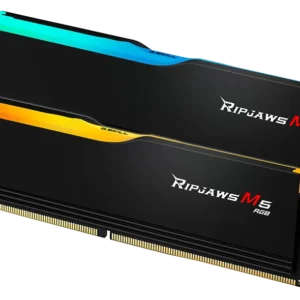 G.SKILL Ripjaws M5 RGB 32GB (2*16GB) DDR5-6000MHz CL36 Desktop Memory Kit Matte Black-F5-6000J3636F16GX2-RM5RK