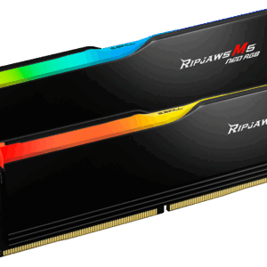 G.SKILL Ripjaws M5 Neo RGB 32GB (2*16GB) DDR5-6400MHz CL32 Desktop Memory Kit  Matte Black (AMD EXPO)-F5-6400J3240G16GX2-RM5NRK