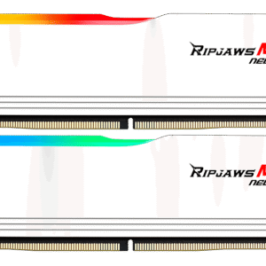 G.SKILL Ripjaws M5 Neo RGB 32GB (2*16GB) DDR5-6000MHz CL36 Desktop Memory Kit Matte White (AMD EXPO)-F5-6000J3636F16GX2-RM5NRW