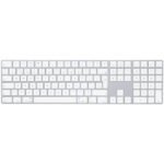 APPLE MXCJ3MB/A Magic Keyboard with Numeric Keypad - British English - Silver