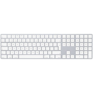 APPLE MXCJ3MB/A Magic Keyboard with Numeric Keypad - British English - Silver