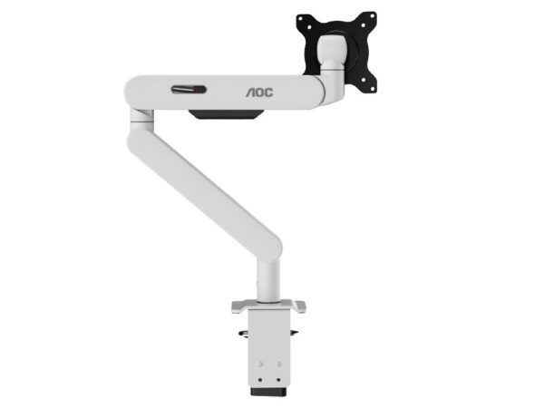 AOC AM406W White Desk-mount monitor arm with Alloy Structure