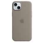Apple MXQU3FE/A iPhone 15 Plus Silicone Case with MagSafe - Clay