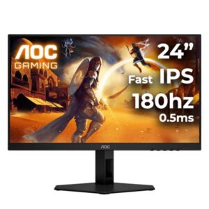 AOC Q24G4E 23.8 Inch FAST IPS QHD 0.5MS 180HZ ADAPTIVE-SYNC FLICKER FREE Gaming Monitor