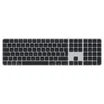 APPLE MXK83BX/A Magic Keyboard with Touch ID and Numeric Keypad for Mac models with Apple silicon - British English - Black Keys