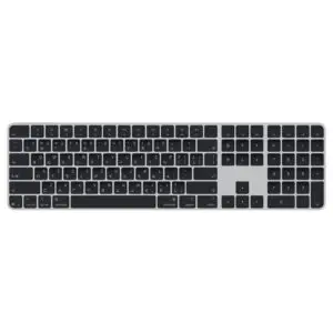 APPLE MXK83MO/A Magic Keyboard with Touch ID and Numeric Keypad for Mac models with Apple silicon - Chinese (Zhuyin) - Black Keys