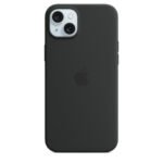 Apple MXQR3FE/A iPhone 15 Plus Silicone Case with MagSafe - Black