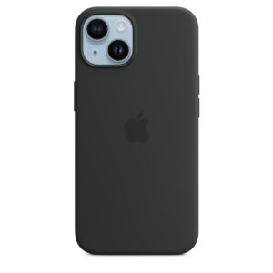 Apple MW5R3FE/A iPhone 14 Silicone Case with MagSafe - Midnight