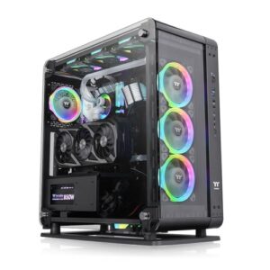 THERMALTAKE CA-1V2-00M1WN-00 CORE P6 ATX CASE WITH TG - BLACK