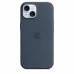 Apple MXPF3FE/A iPhone 15 Silicone Case with MagSafe - Storm Blue