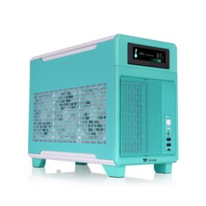 THERMALTAKECA-11A-00SLNN-00  MINI TOWER TR100 - MINT STRAWBERRY