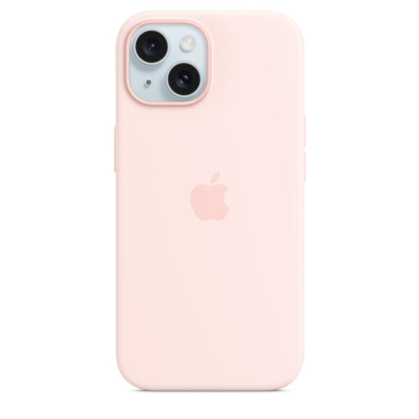 Apple MXPH3FE/A iPhone 15 Silicone Case with MagSafe - Light Pink