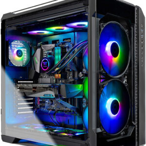 THERMALTAKE CA-11F-00M1WN-00 VIEW 390 AIR ATX CASE WITH TG - BLACK