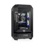 THERMALTAKE CA-1Z9-00S1WN-00 THE TOWER 250 ITX CASE WITH TG - BLACK