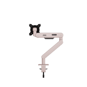 AOC AM400P C-Clamp and Grommet Desk-Mount Single Monitor Arm - for monitors 17"-34"