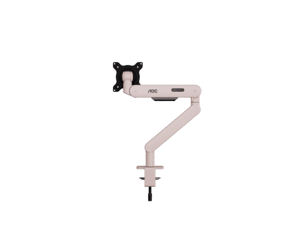 AOC AM400P C-Clamp and Grommet Desk-Mount Single Monitor Arm - for monitors 17"-34"