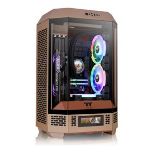 THERMALTAKE CA-1Y4-00SGWN-00 THE TOWER 300 MATX CASE WITH TG - GRAVEL SAND