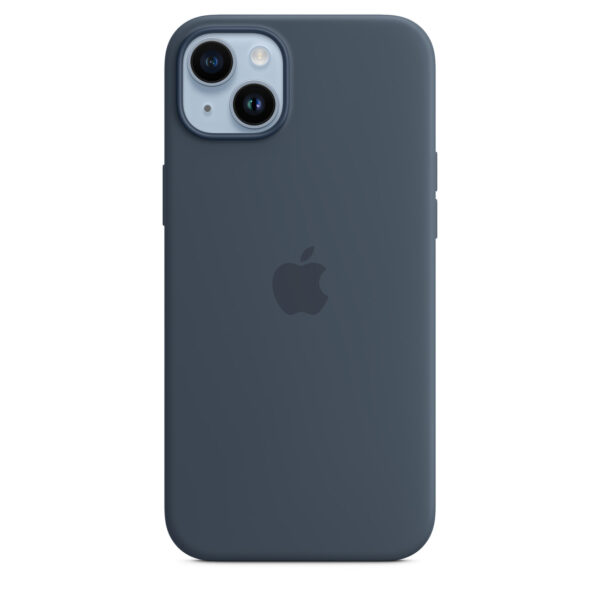 Apple MW503FE/A iPhone 14 Plus Silicone Case with MagSafe - Storm Blue