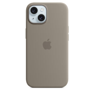 Apple MXPG3FE/A iPhone 15 Silicone Case with MagSafe - Clay