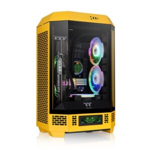 THERMALTAKE CA-1Y4-00S4WN-00 THE TOWER 300 MATX CASE WITH TG - BUMBLEBEE