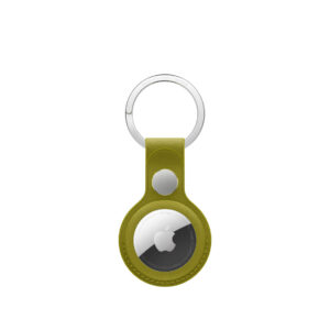 Apple MA7L4FE/A AirTag FineWoven Key Ring - Chartreuse