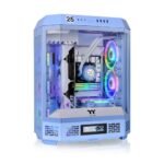 THERMALTAKE CA-1Z1-00MFWN-00 THE TOWER 600 ATX CASE WITH TG - HYDRANGEA BLUE