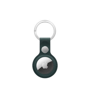 Apple MA7J4FE/A AirTag FineWoven Key Ring - Dark Green
