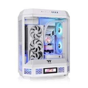 THERMALTAKE CA-1Z1-00M6WN-00 THE TOWER 600 ATX CASE WITH TG - SNOW