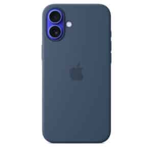 APPLE MYYA3FE/A iPhone 16 Plus Silicone Case with MagSafe - Denim