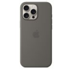 APPLE MYYV3FE/A iPhone?16 Pro Max Silicone Case with MagSafe - Stone Gray