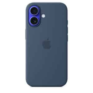 APPLE MYY23FE/A iPhone?16 Silicone Case with MagSafe - Denim