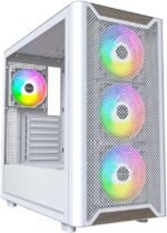 MONTECH XR Wood White (4 Fan ARGB)-MNT-XR Wood White