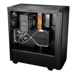 be quiet! PURE BASE 501 Airflow Window - Black(BQT-BGW74)