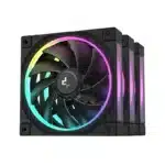 DeepCool FL12R-3 IN 1 120mm ARGB PWM Triple Chassis Reverse Fan Pack in Black(DC-R-FL12R-BKAPN3-G)