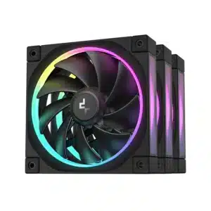 DeepCool FL12R-3 IN 1 120mm ARGB PWM Triple Chassis Reverse Fan Pack in Black(DC-R-FL12R-BKAPN3-G)