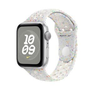 APPLE MYL43FE/A 46mm Pure Platinum Nike Sport Band - S/M
